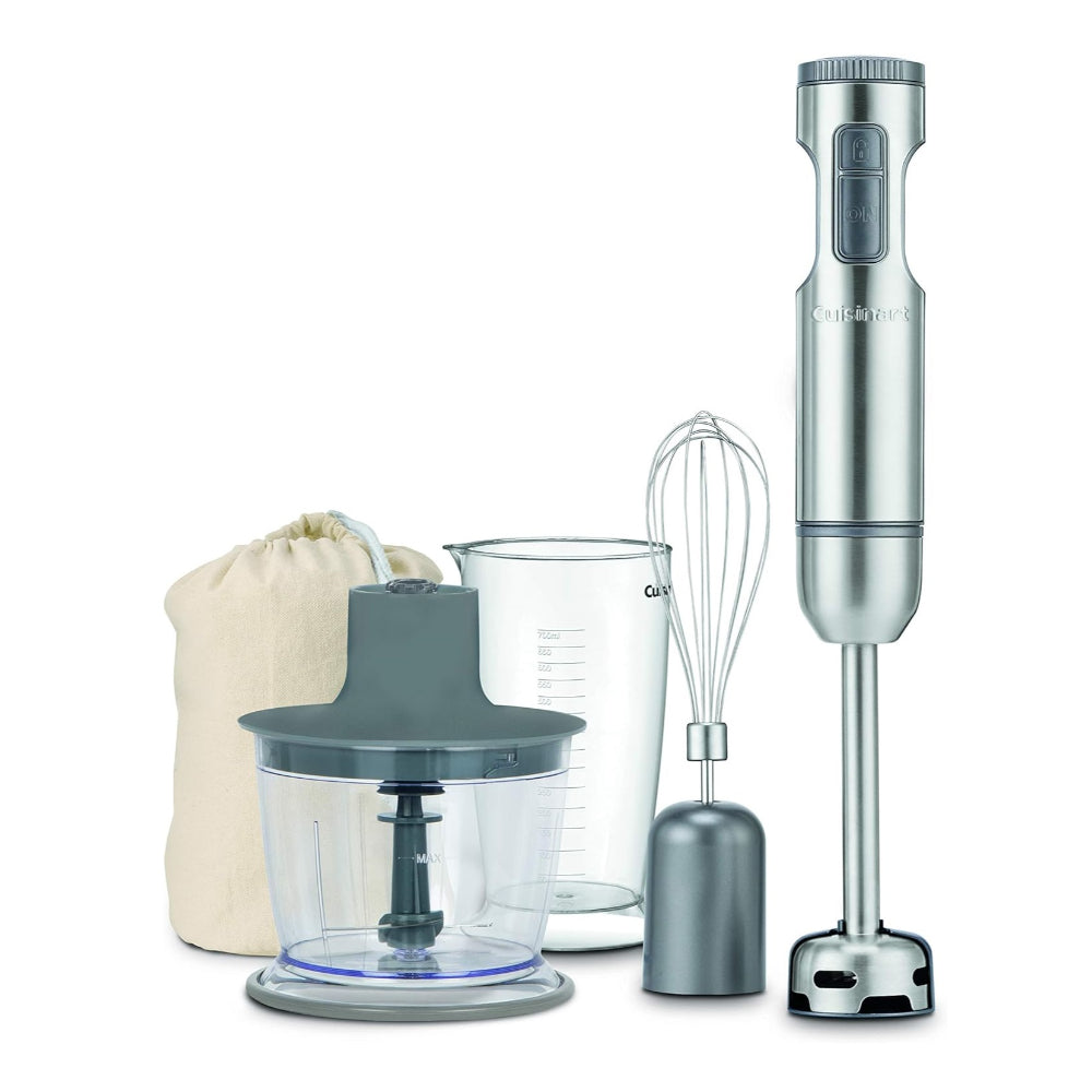 CUISINART CSB-87C SMART STICK HAND BLENDER WITH CHOPPER, SILVER