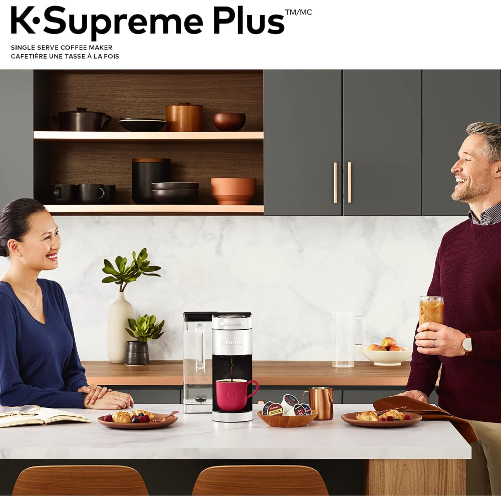 KEURIG K-SUPREME PLUS SINGLE SERVE K-CUP POD COFFEE MAKER