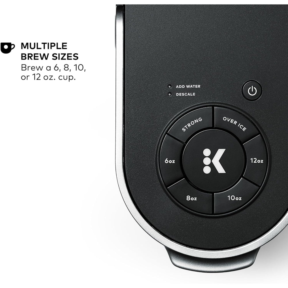KEURIG K-SUPREME SINGLE SERVE K-CUP POD COFFEE MAKER, MULTISTREAM TECHNOLOGY, BLACK / GRAY