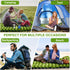 YUZONC DOUBLE SLEEPING PAD - SELF-INFLATING 4" EXTRA-THICK FOR 2 PERSONS