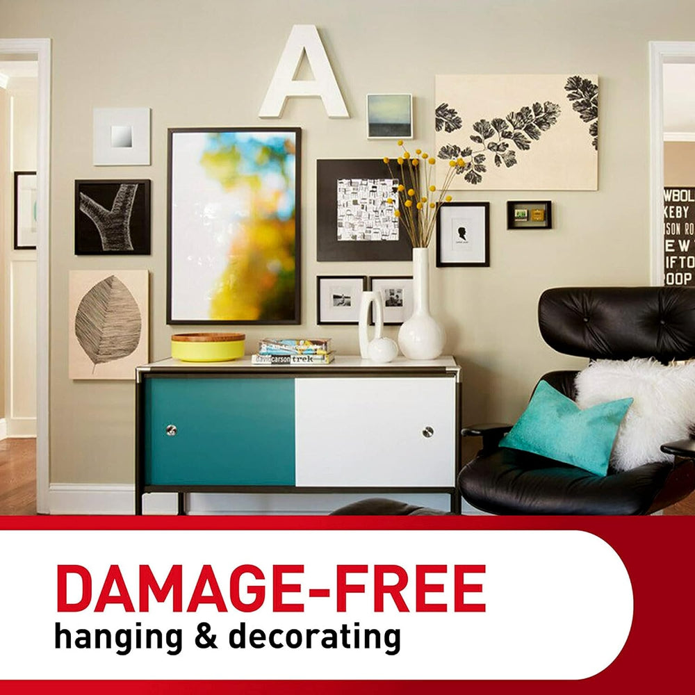COMMAND LARGE PICTURE HANGING STRIPS, 120 WHITE ADHESIVE PAIRS