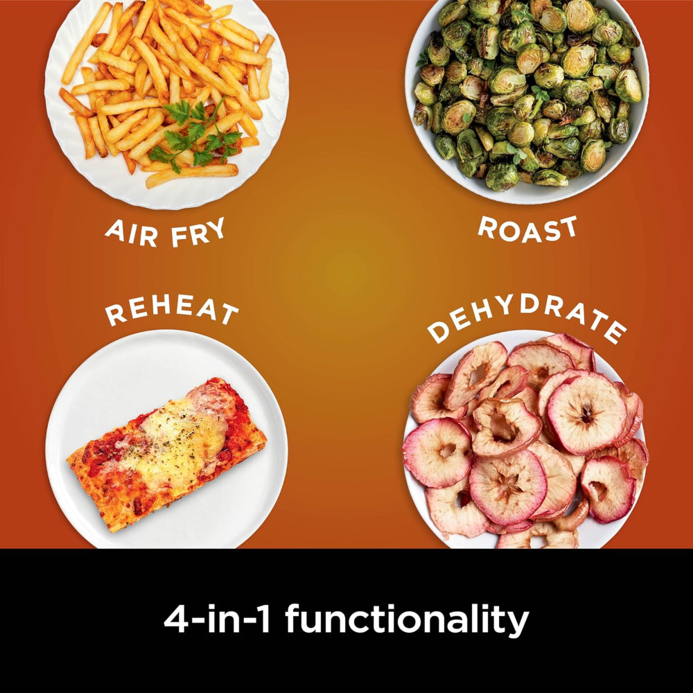 NINJA AIR FRYER PRO 4-IN-1 WITH 5 QT CAPACITY - AF141, GRAY