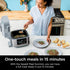 NINJA SF301 SPEEDI RAPID COOKER & AIR FRYER, 6-QT CAPACITY – SEA SALT GRAY