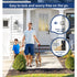 PHILIPS FINGERPRINT DOOR LOCK, KEYLESS ENTRY - SATIN NICKEL