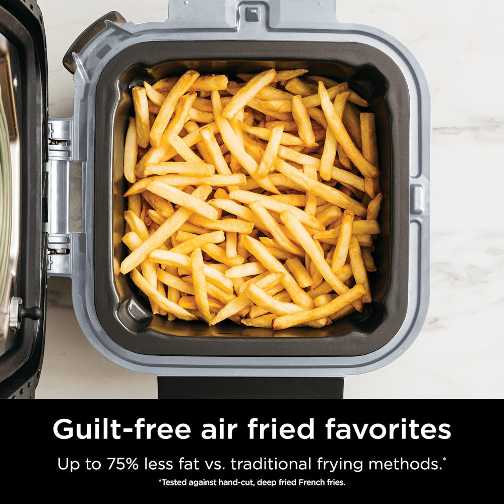 NINJA SF301 SPEEDI RAPID COOKER & AIR FRYER, 6-QT CAPACITY – SEA SALT GRAY