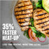 GEORGE FOREMAN GRP1060B 4 SERVING REMOVABLE PLATE GRILL, BLACK