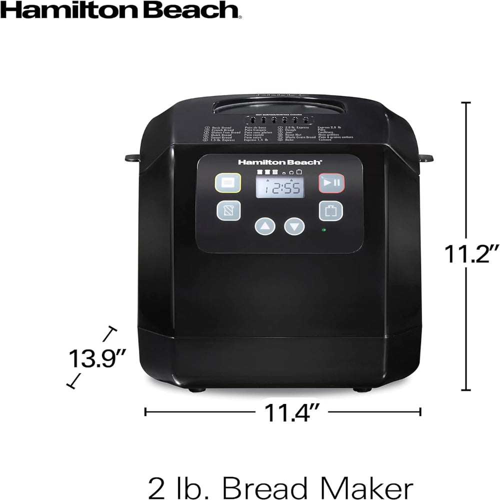 HAMILTON BEACH 2 LB. BREAD MAKER
