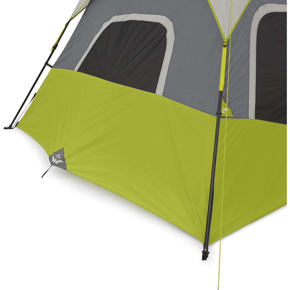CORE 9-PERSON INSTANT CABIN TENT: 2-MIN SETUP, 14'X9', STORAGE POCKETS INCLUDED