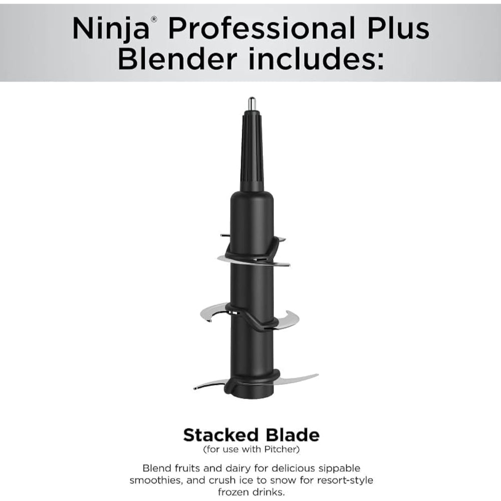 NINJA BN701 PROFESSIONAL PLUS BLENDER, 1400W, 3 FUNCTIONS, 72-OZ PITCHER, DARK GREY