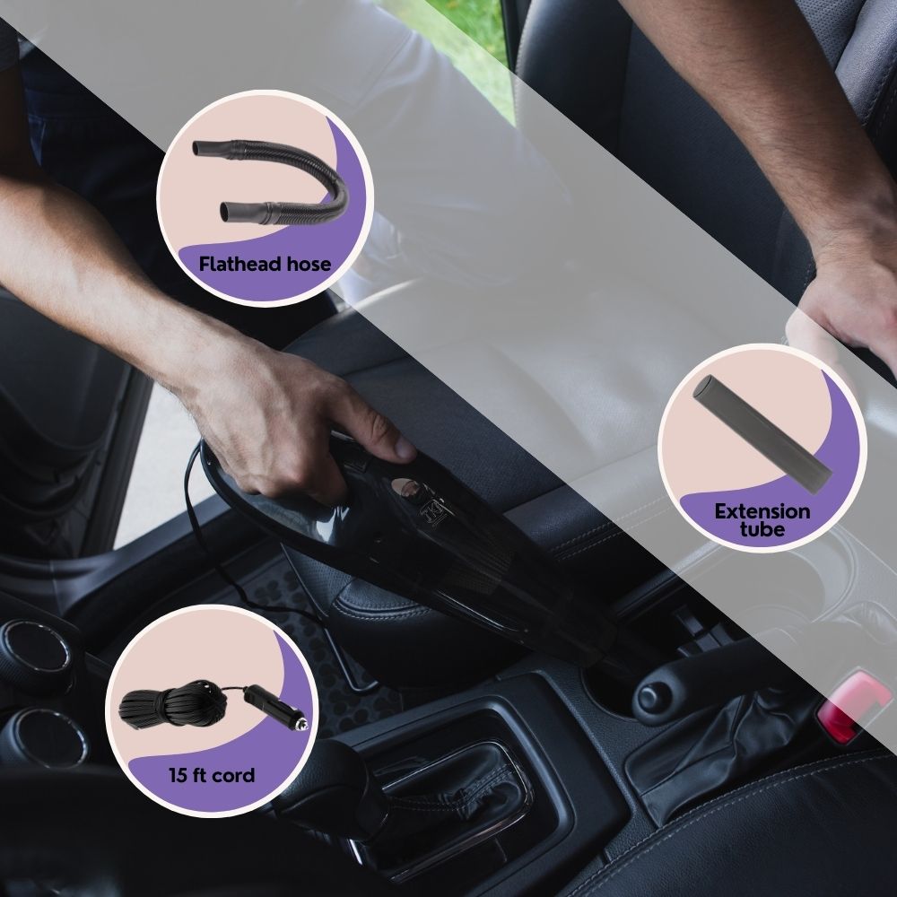 KOLTOOV HANDHELD PORTABLE CAR VACUUM CLEANER