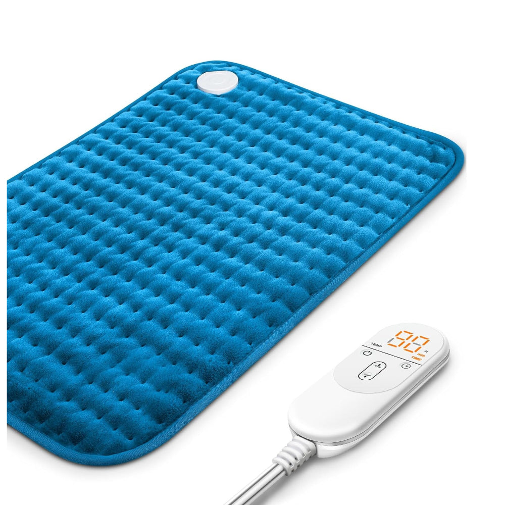 HEATING PAD FOR BACK PAIN RELIEF WITH 6 HEAT SETTINGS AND AUTO-OFF, 16" X 24"