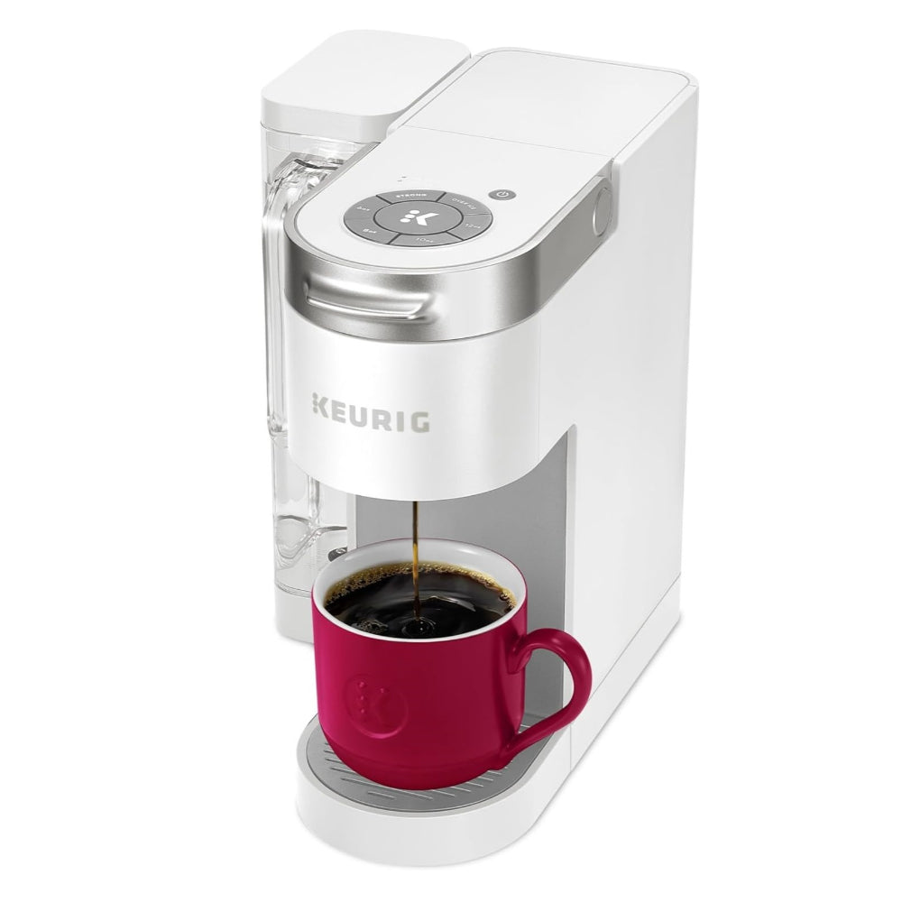 KEURIG K-SUPREME SINGLE SERVE K-CUP POD COFFEE MAKER, MULTISTREAM TECHNOLOGY, WHITE