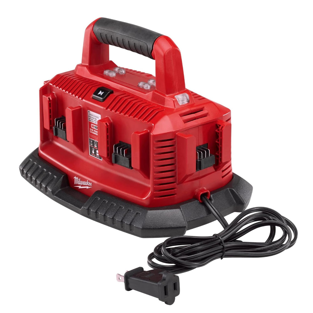 MILWAUKEE 48-59-1806 M18 SIX PACK SEQUENTIAL CHARGER