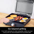 NINJA GR101 SIZZLE SMOKELESS INDOOR GRILL & GRIDDLE