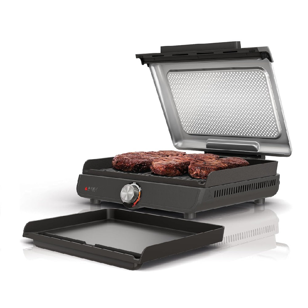 NINJA GR101 SIZZLE SMOKELESS INDOOR GRILL & GRIDDLE