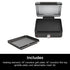 NINJA GR101 SIZZLE SMOKELESS INDOOR GRILL & GRIDDLE