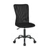 OFFICLEVER ERGONOMIC OFFICE BACK ROLLING SWIVEL CHAIR, BLACK