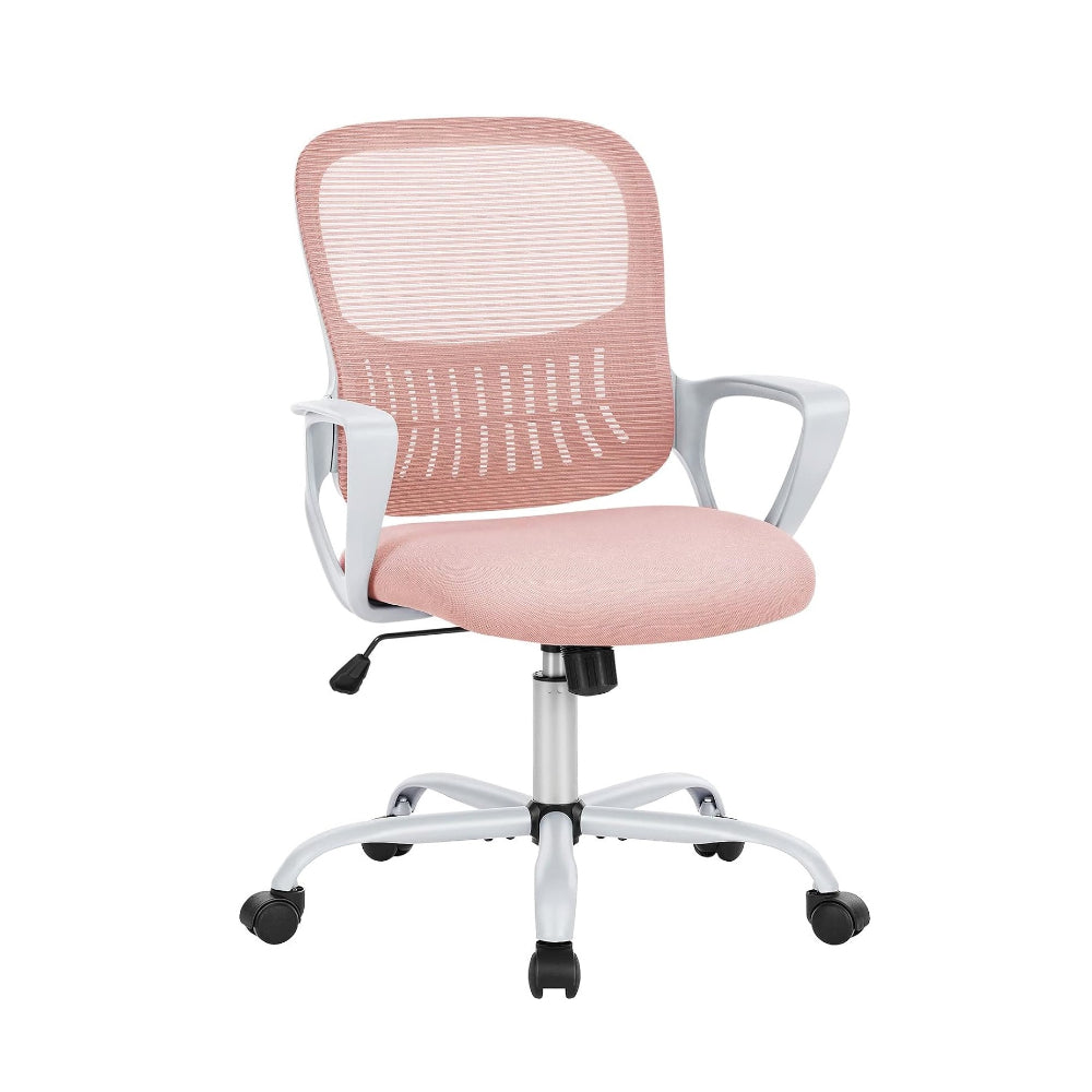 SMUG ERGONOMIC MID-BACK MESH OFFICE CHAIR WITH LUMBAR SUPPORT