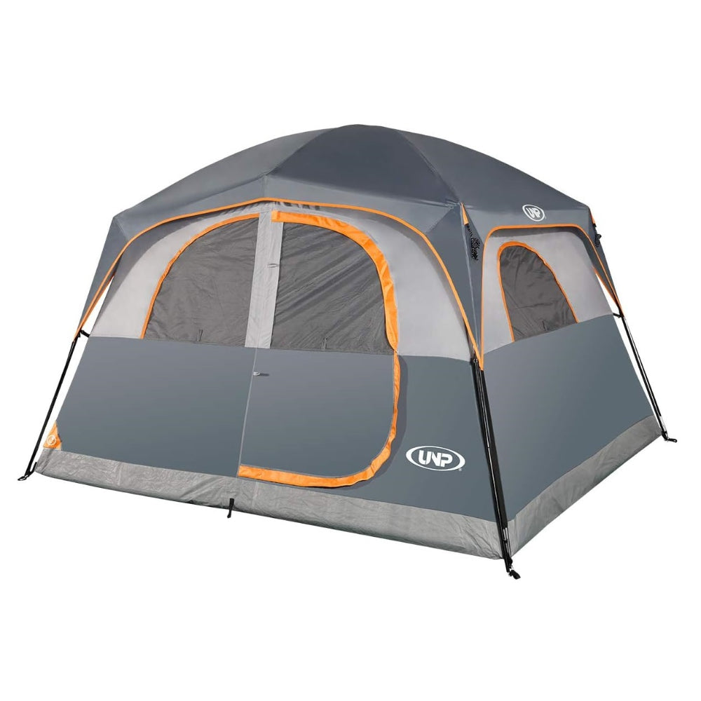UNP 6 PERSON WATERPROOF WINDPROOF DOUBLE LAYER FAMILY CAMPING TENT